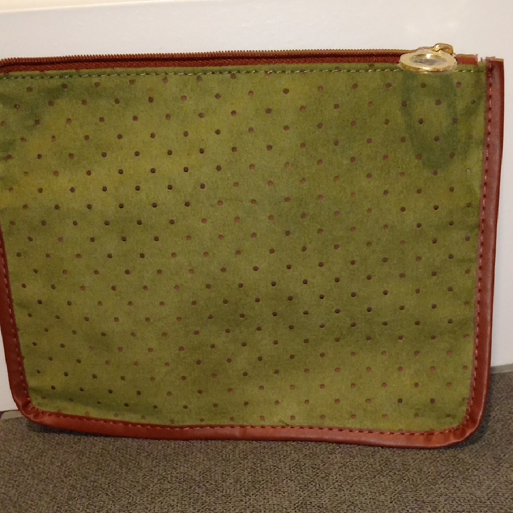Green and Brown Men's Bag